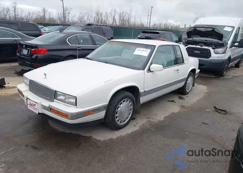 1987 Cadillac Eldorado из США, поврежденный, VIN 1G6EL1187HU601100